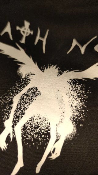 Sudadera Death Note con capucha | Talla M | Negra