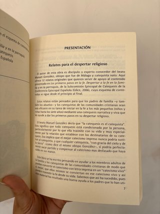 Relatos para el despertar religioso