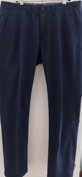 Pantalón de hombre azul