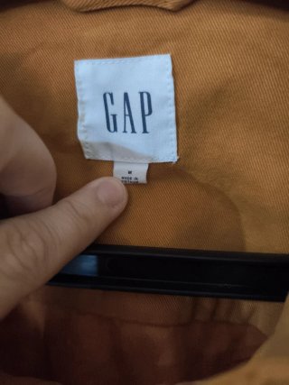 Chaqueta GAP Mujer Talla M Mostaza