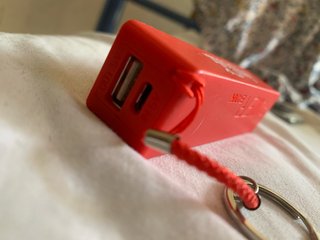 Batería Externa Yzf Roja