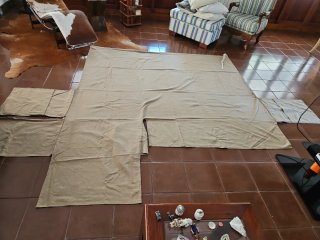 Funda sofá chaise longue 230x205cm