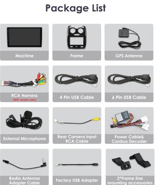 Radio Android Duster 9 2+32G 2015-2020