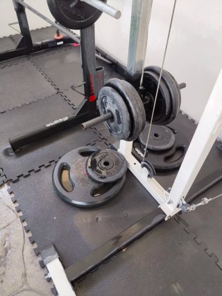 Equipo de gimnasio completo