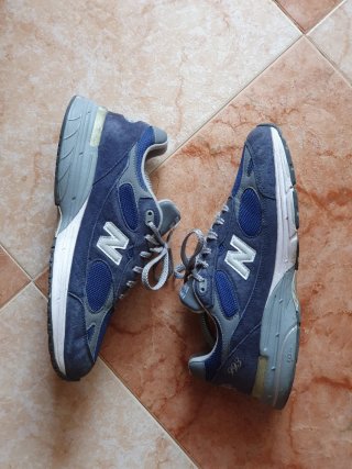 New Balance 993 Talla 43 Azul/Gris