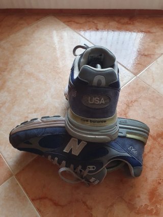 New Balance 993 Talla 43 Azul/Gris