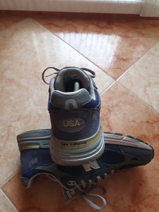 New Balance 993 Talla 43 Azul/Gris