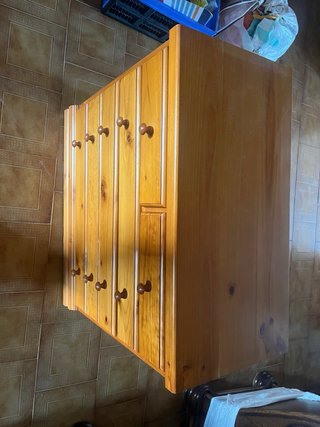 Mueble comedor madera 2 piezas