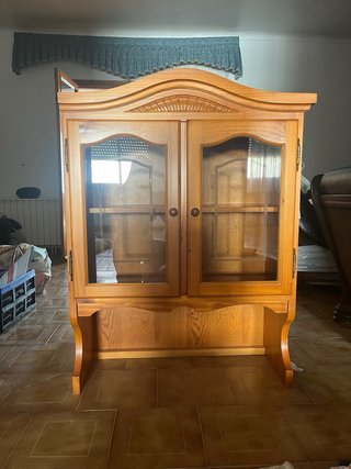 Mueble comedor madera 2 piezas