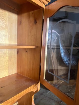 Mueble comedor madera 2 piezas