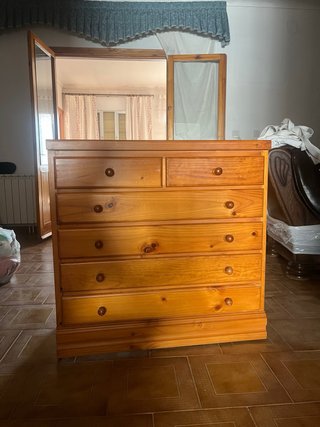 Mueble comedor madera 2 piezas
