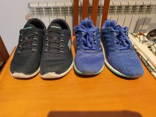 Lote Zapatillas Skechers y Puma Mujer