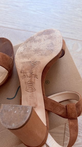 Sandalias Unisa Ante Marrón Talla 37