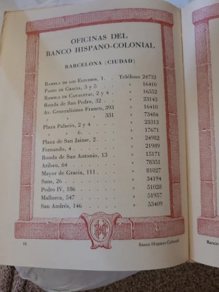 Antiguo boletin