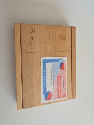 Moneda 25 ECU España 1996