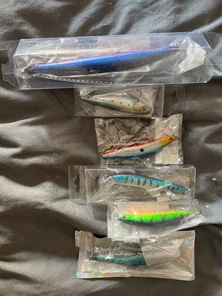 Pack 6 señuelos