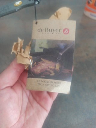 Sartén De Buyer Mineral Hierro