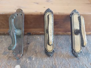 Set 3 maniglie vintage