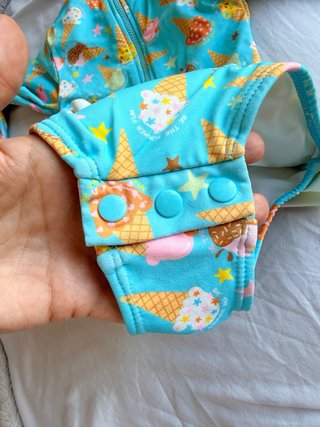 Fato de banho infantil mangas compridas