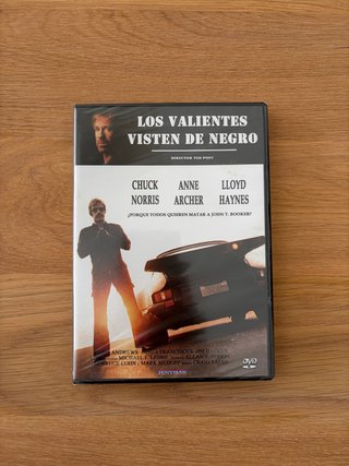 DVD Los Valientes Visten de Negro (Precintada)