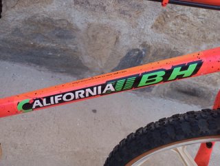 Bicicleta BH California naranja