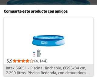 Vendo piscina , usada solo una vez