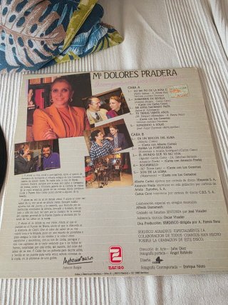 Vinilo María Dolores Pradera - A mis amigos