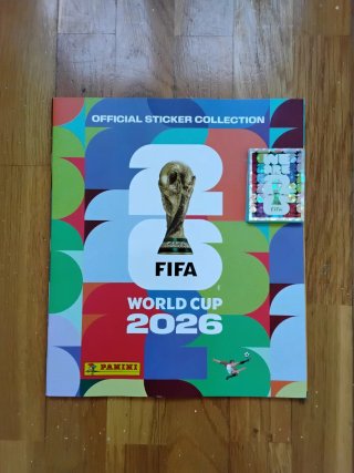 Álbum Mundial 2026 Panini + 20 Cromos