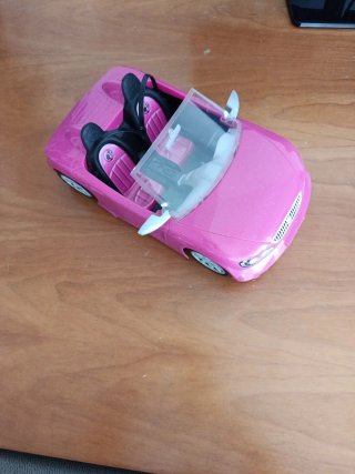 Coche rosa Barbie