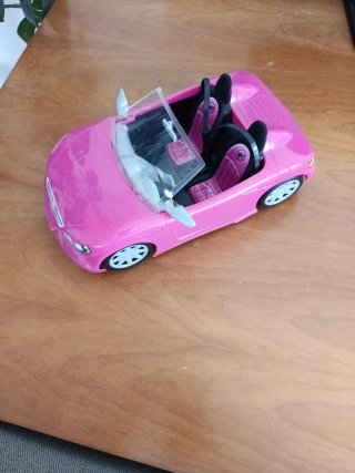 Coche rosa Barbie