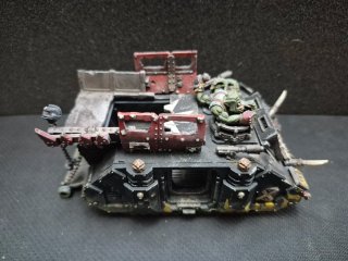 Warhammer 40k Ork Rhino Looted Conversion