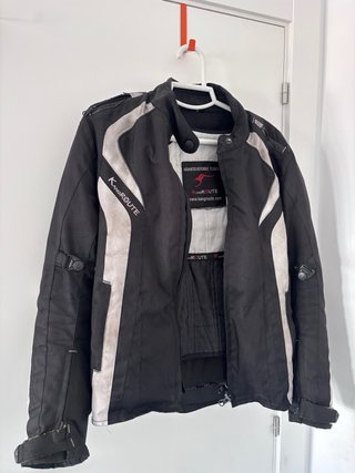 Chaqueta Moto Unisex Kangroute Negra