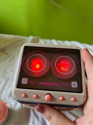 Horno de juguete eléctrico con accesorios