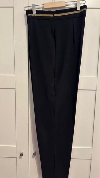 Pantalones Zara Azul Oscuro Talla M