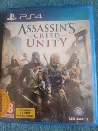 Lote 2 Juegos PS4: Assassin's Creed Unity y God of