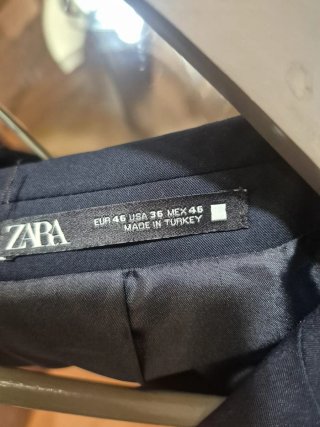 Traje Zara Chaqueta y Pantalón Talla 36