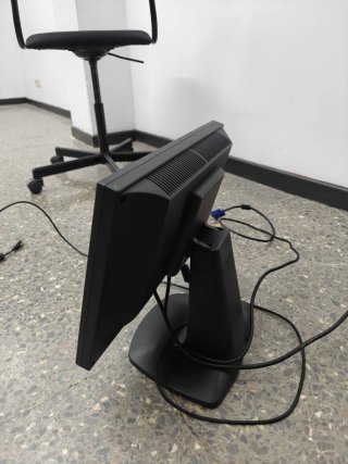 Pantalla de ordenador negra