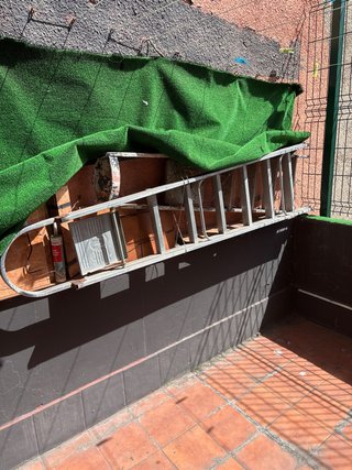 Escalera Tijera Aluminio 6 Peldaños