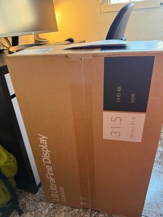 Monitor LG 31,5 pulgadas UHD 4K modelo 32UR500K-B