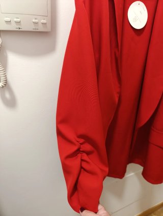 Blazer Rojo Talla Grande XXXL