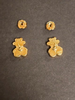 Pendientes Osita Tous oro