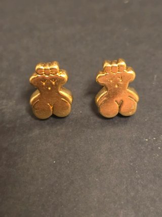 Pendientes Osita Tous oro