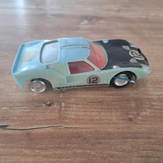 Coche Scalextric Ford GT Azul