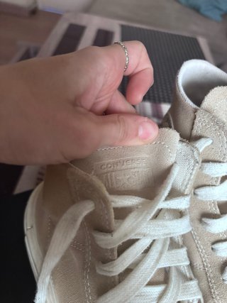 Converse Beige/Blanco Talla 37.5