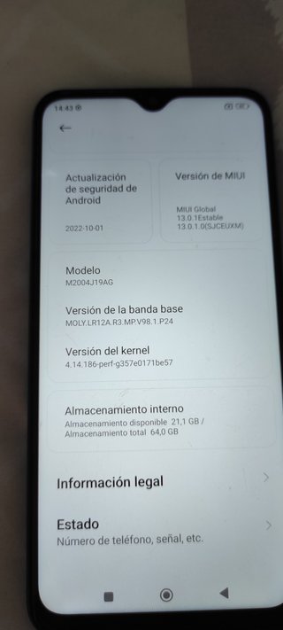 Xiaomi Redmi 9 4/64GB Verde