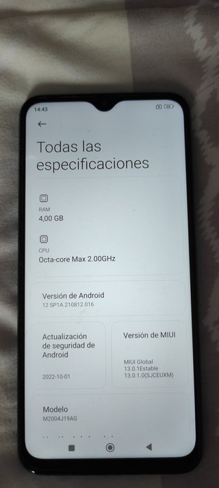 Xiaomi Redmi 9 4/64GB Verde