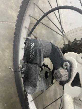 Bicicleta Orbea Blanca