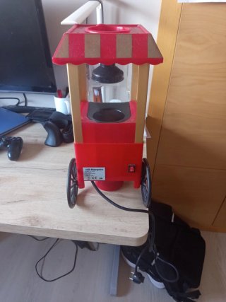 Máquina de Palomitas Roja