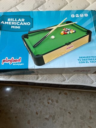 Billar Americano Mini Playland