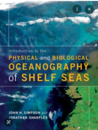 Libro Oceanography of shelf sea